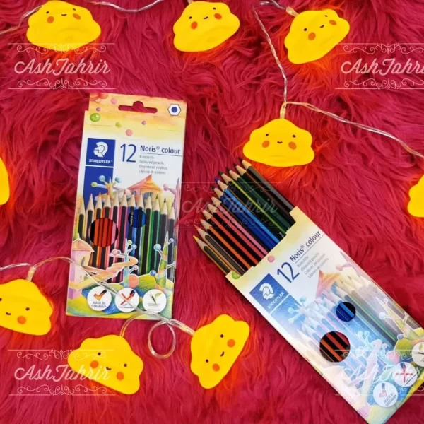 مداد رنگی 12 رنگ استدلر مدل نوریس Staedtler Noris Color 185CD12