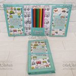 کتاب رنگ آمیزی کودکان کینگ طرح ماشین ها