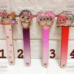 بوک مارک چوبی جغد