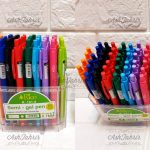 خودکار ژله ای فشاری رنگی ریکو Rico