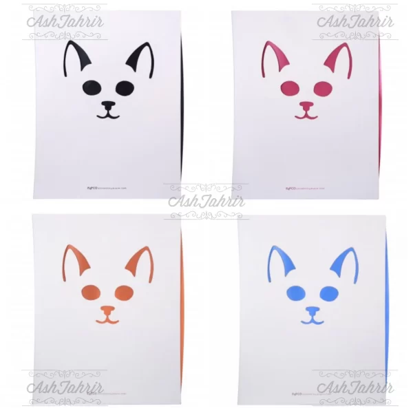 کلاسور فانتزی گربه ای پاپکو کد Papco A4 – CL66S