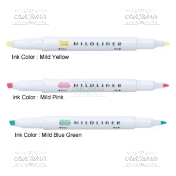 ماژیک هایلایت دو سر زبرا مدلZebra Mildliner