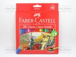 مداد رنگی 24 رنگ کلاسیک فابرکاستل Faber-Castell