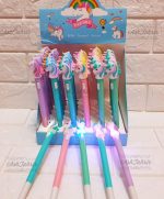 خودکار ژله ای چراغ دار اسب تک شاخ - تصویر 2