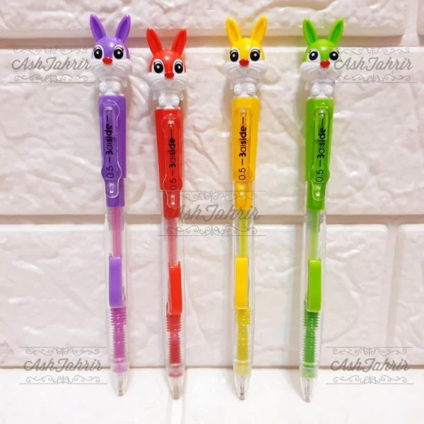 مداد فشاری کلاچ دار خرگوش دوست داشتنی Lovely Rabbit