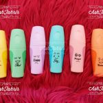 ماژیک هایلایت مینی پاستلی طرح ایموجی اسکول فنس School fans