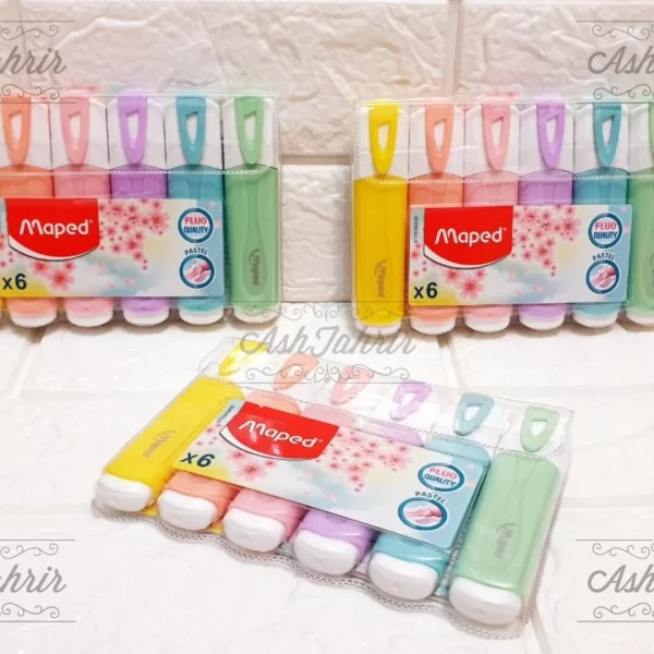 ست ماژیک هایلایت پاستلی مپد Maped