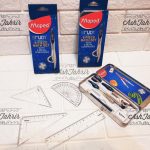 ست پرگار 9 تکه مهندسی مپد مدل Maped Study