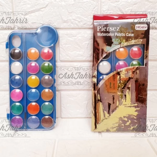 آبرنگ 18 رنگ پییرسز Piersez