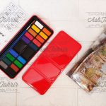 آبرنگ 18 رنگ جعبه فلزی پییرسز Piersez