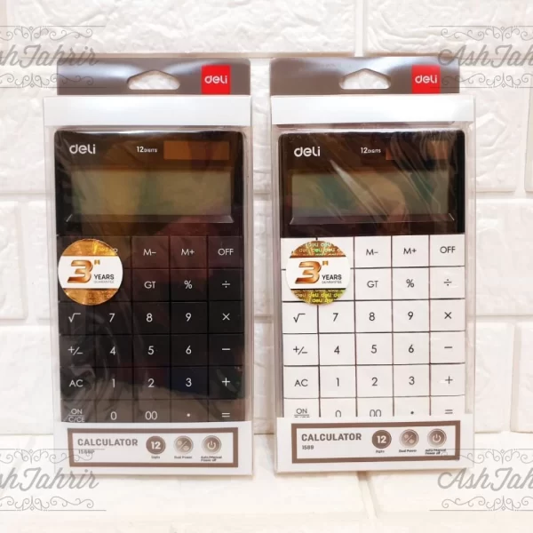 ماشین حساب رنگی دلی Deli