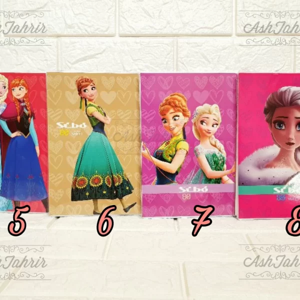 دفتر سیمی دخترانه سیبو Sibo