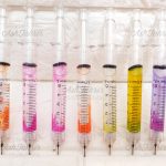 اتود سرنگی اکلیلی رنگی