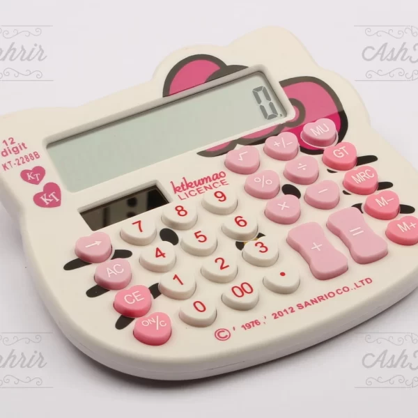 ماشین حساب نوری هلو کیتی Hello Kitty