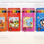 مدادرنگی ۱۲ رنگ فلزی وک Woke