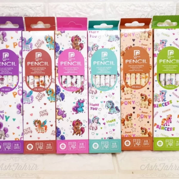 مداد مشکی پرودان طرح پونی Prodone Pony