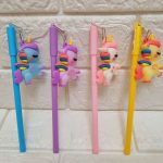 خودکار ژله ای یونیکورن رنگارنگ