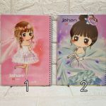 دفتر سیمی طرح دختر جهان Jahan