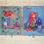 دفتر سیمی طرح دختر پری دریایی جهان Jahan