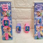 پاک کن طرح ساعت مچی السا و آنا