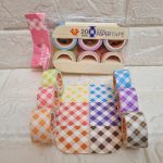 ست چسب واشی مدل چهارخونه