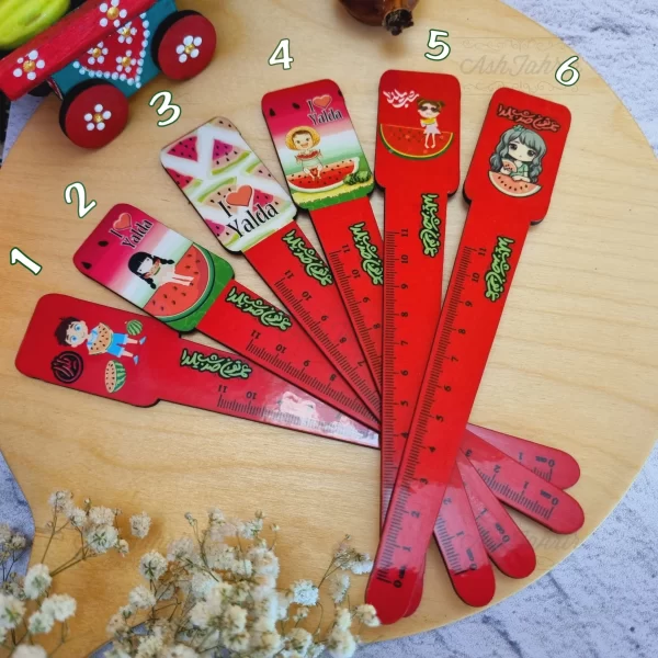 بوک مارک چوبی یلدا