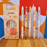 خودکار پاک کن دار فشاری طرح خرس و خرگوش