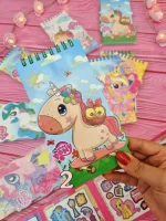 دفتر یادداشت سیمی پونی Pony