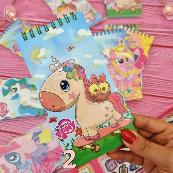 دفتر یادداشت سیمی پونی Pony