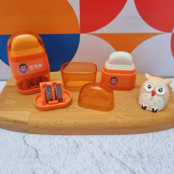 تراش پاک کن دار Guai Guai Bear