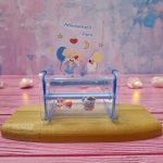 پایه چسب واشی شفاف کرومی و دوستان - تصویر 5