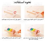 پایه چسب واشی شفاف کرومی و دوستان - تصویر 10