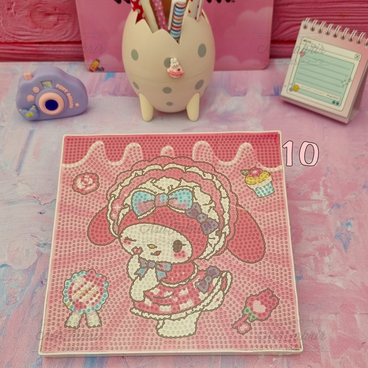 نقاشی الماسی کرومی و ملودی Kuromi & My Melody - تصویر 8