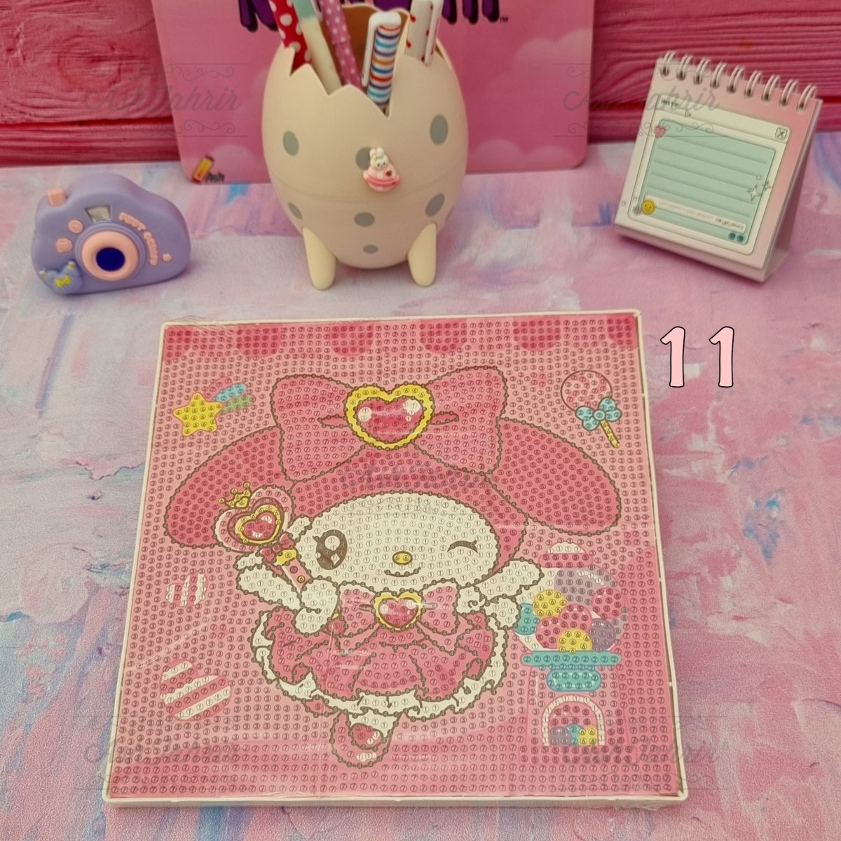 نقاشی الماسی کرومی و ملودی Kuromi & My Melody - تصویر 9