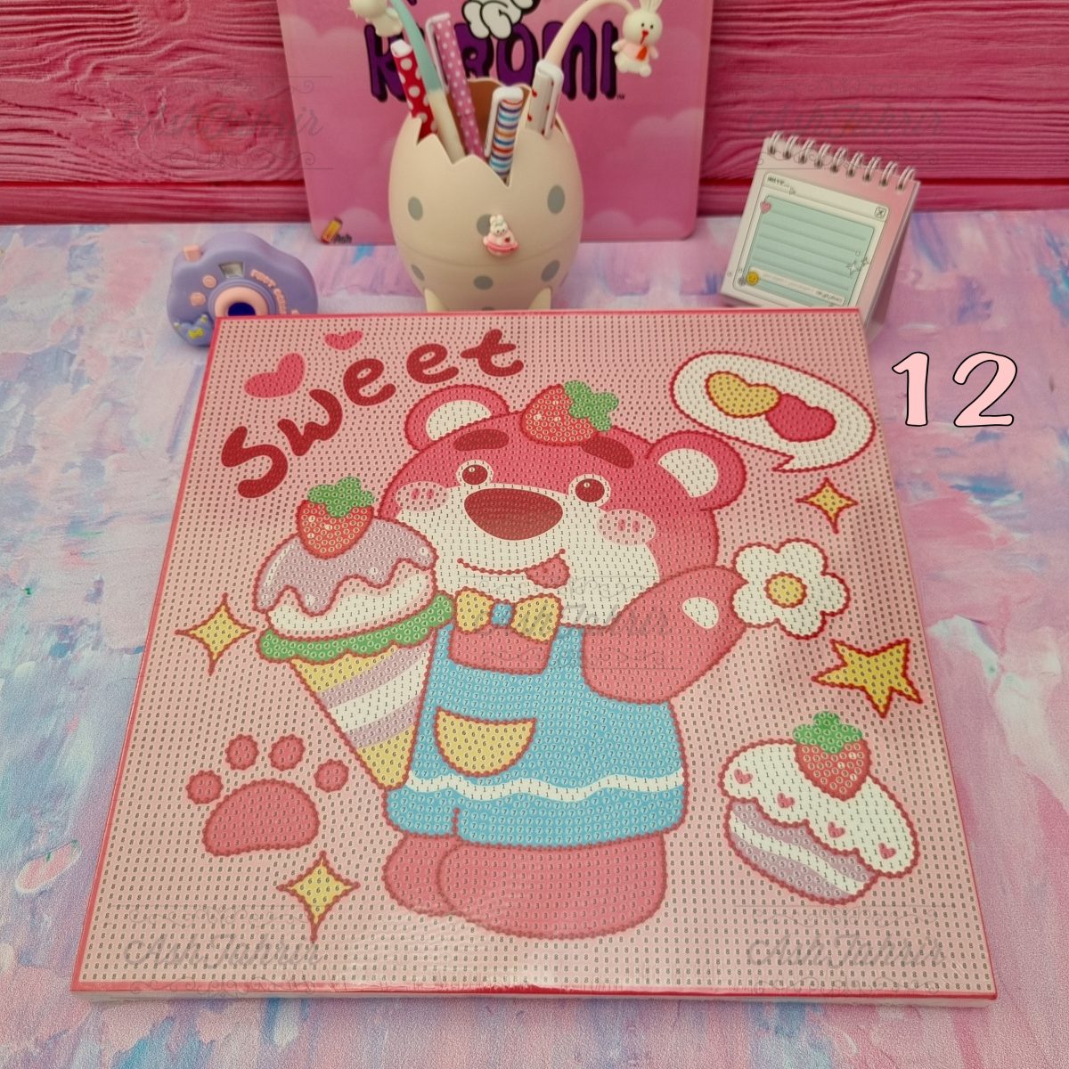 نقاشی الماسی کرومی و ملودی Kuromi & My Melody - تصویر 10