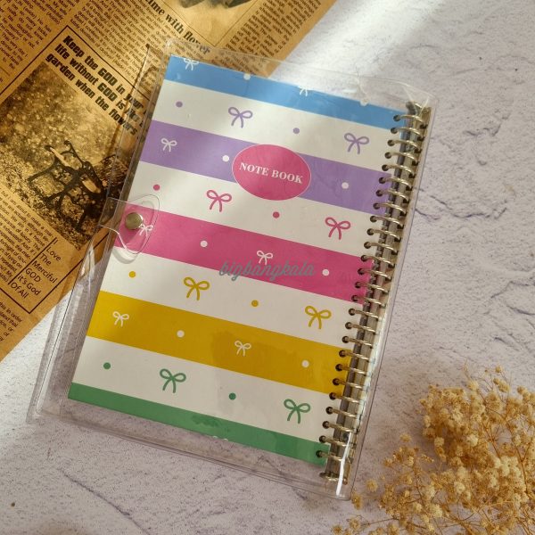 دفتر کلاسوری شفاف آپادانا