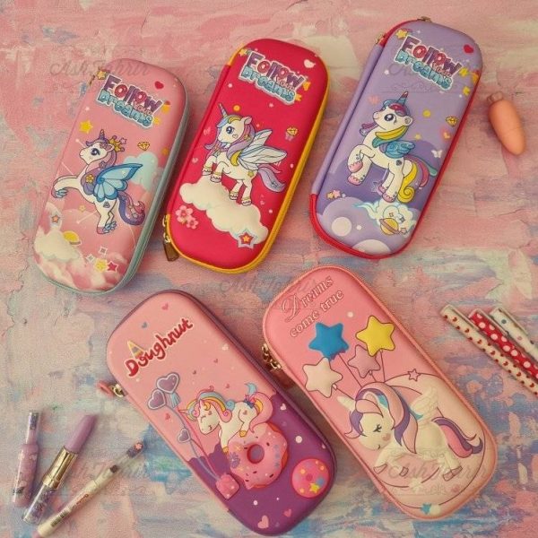 جامدادی نیم تبلتی برجسته طرح یونیکورن