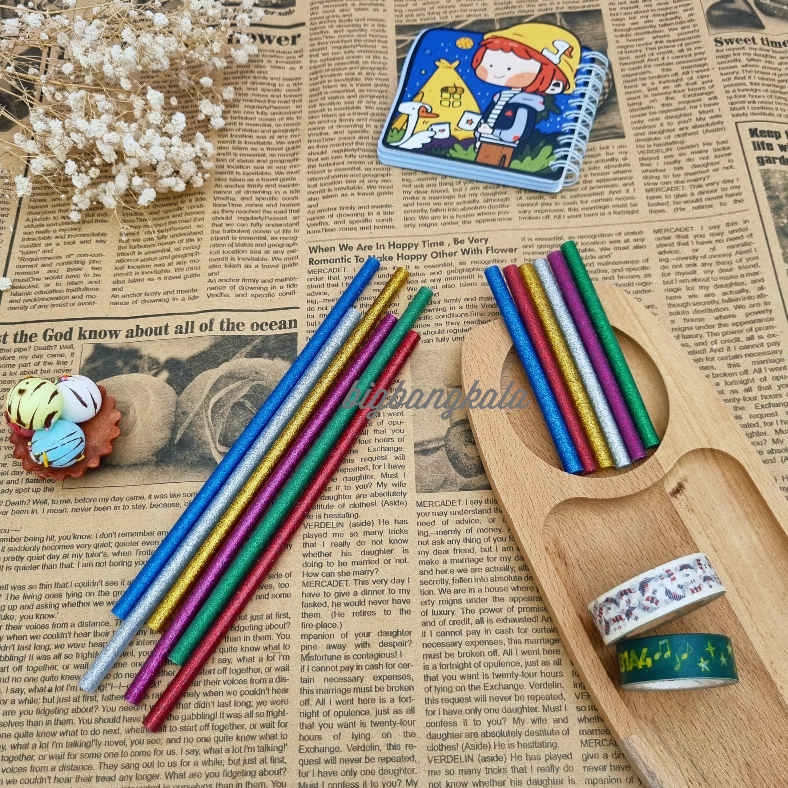 تصویر چسب حرارتی رنگی اکلیلی استورم Storm 