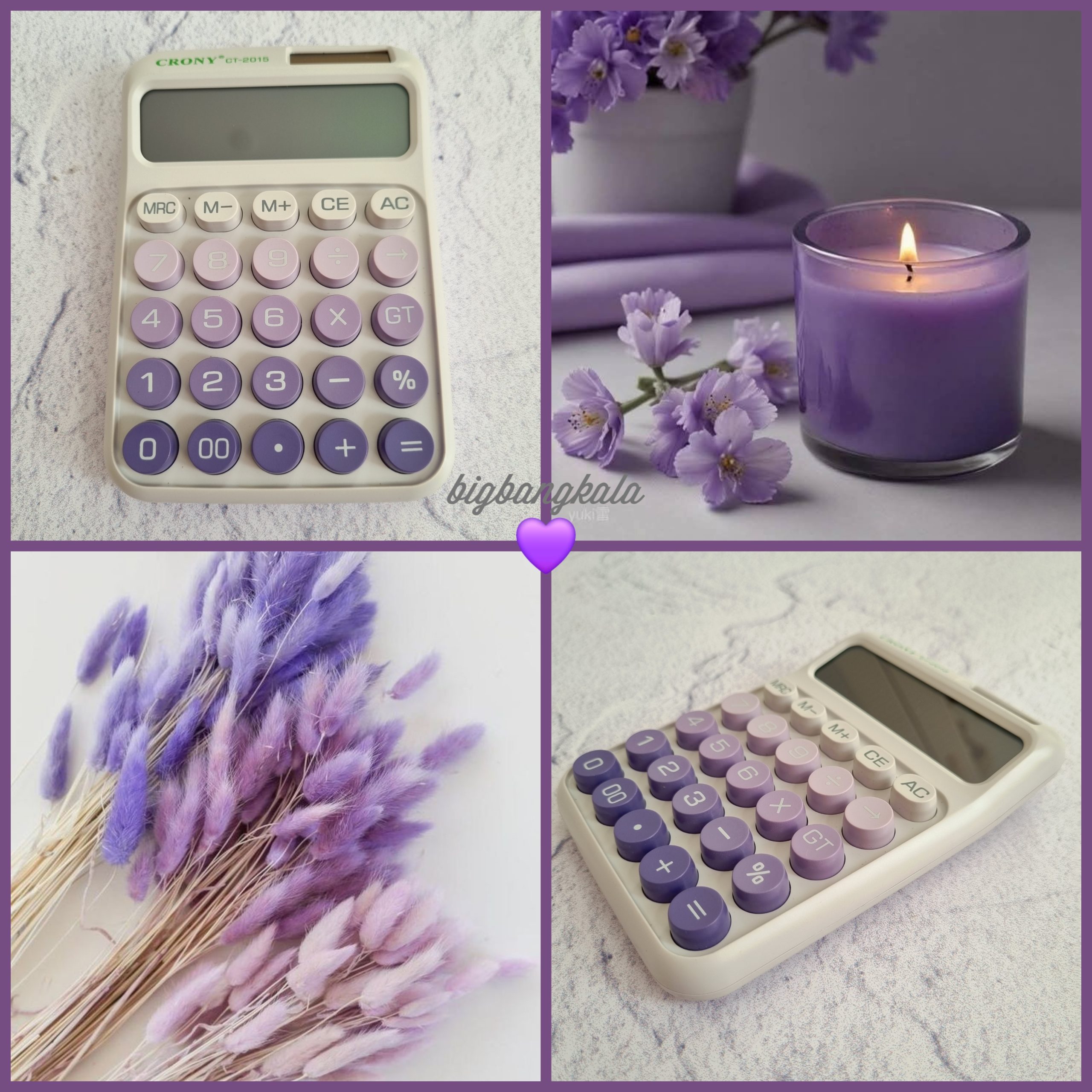 Picsart_25-11-03_13-07-45-388 ماشین حساب پاستلی Crony CT-2015 - تصویر 1