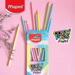 مداد رنگی 12 رنگ پاستلی مپد Maped Colorpeps Pastel - تصویر 11