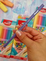 مداد رنگی 12 رنگ پاستلی مپد Maped Colorpeps Pastel - تصویر 3