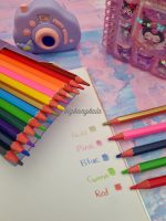 مداد رنگی 1+12 رنگ هولوگرامی کرومی Kuromi - تصویر 3