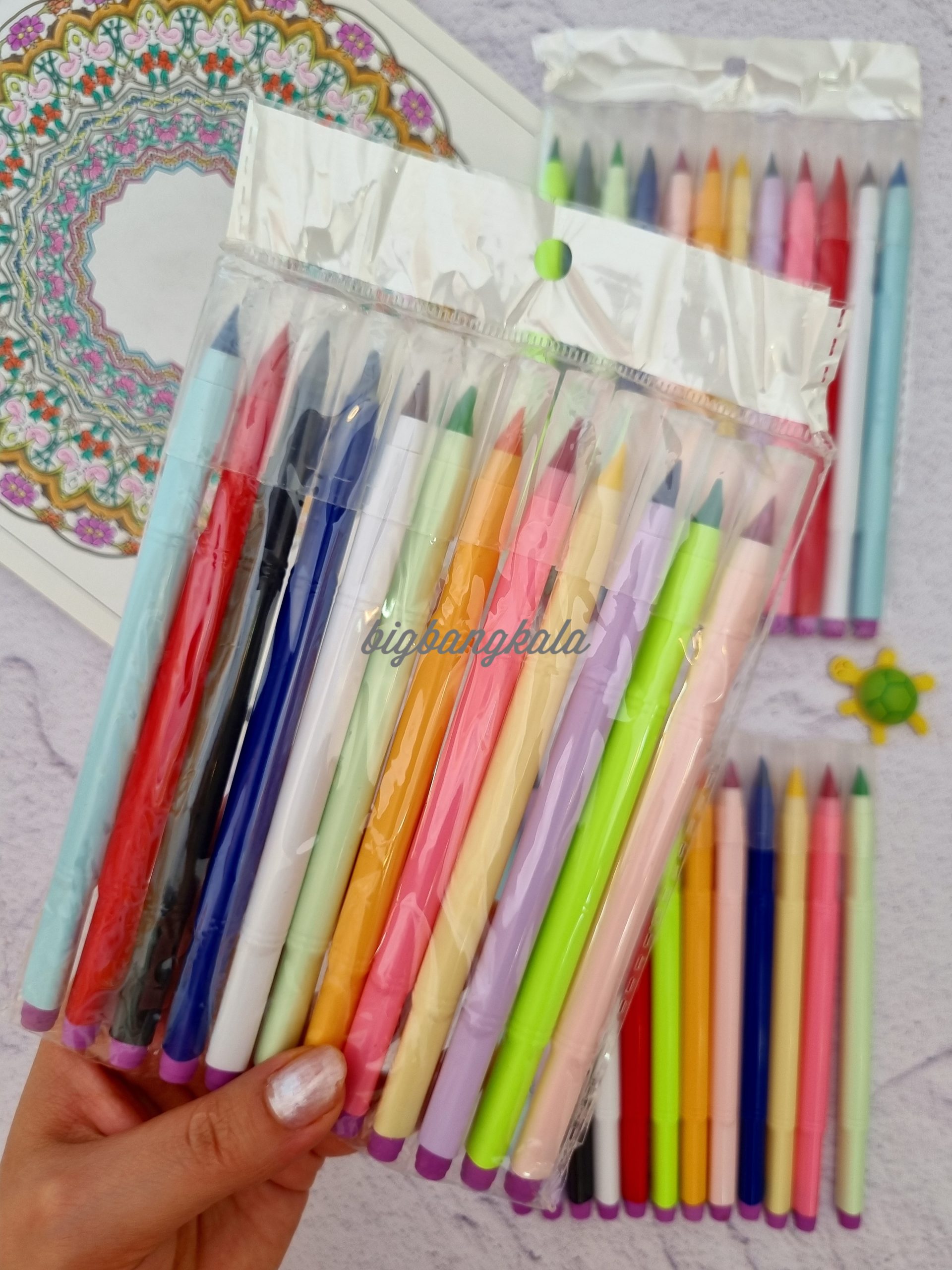 Picsart_26-07-08_18-23-10-613 مداد رنگی 12 رنگ بی نهایت - تصویر 1