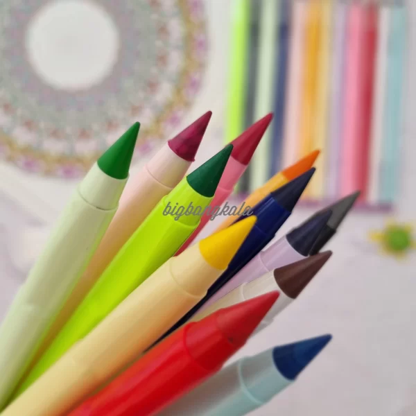 مداد رنگی 12 رنگ بی نهایت