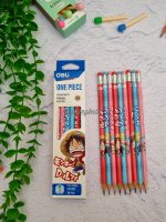 مداد سیاه پاکن دار دلی طرح وان پیس Deli One Piece