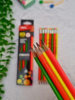 مداد سیاه پاکن دار دلی نئونی Deli Neon - تصویر 2